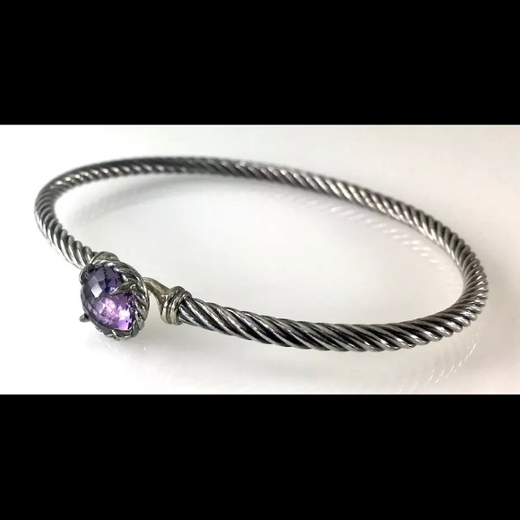 David Yurman Jewelry - David Yurman Chatelaine silver cable bracelet